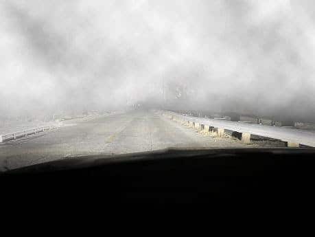 fog light beam effect